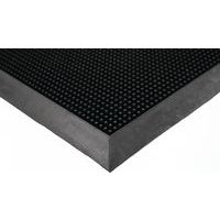 Outdoor Scrape Rubber Brush Entrance Mats for Safety & Cleanliness