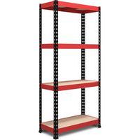RB Boss 4 Tier 200kg Garage Shelving Storage Solution - 1600x750mm