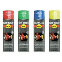 Hard Hat fluorescent top coat aerosol - Rust-Oleum
