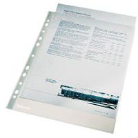 A4 polypropylene smooth punched pocket, 105 µ, x100 - Esselte