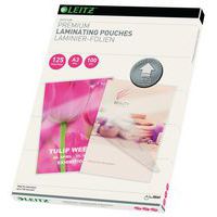Leitz UDT laminating pouches, A3, 125 microns, pack of 100