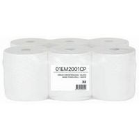 Hand towel roll - Two-ply bonded, white - MP hygiene