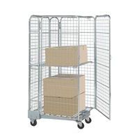Interlocking safety roll container - Steel base - Load capacity 400 kg