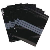 Zip bags - Black with white stripes - 50 µm - Manutan Expert