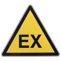 Warning sign - Explosive atmosphere - Aluminium - Manutan Expert