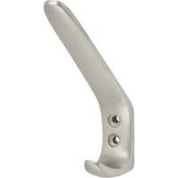 Altro Heavy Duty Cloakroom Coat Hook - Heavy Cast Aluminium - Secure