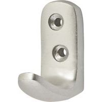 Altro Heavy Duty Cloakroom Single Coat Hook - Fastening & Organization