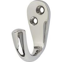 Solid Brass Single 43mm Coat Hook for Fastening and Organization