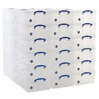 50 L Clear Really Useful Box Pallet Buy of 40