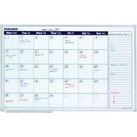Magnetic Monthly Planner Board With Day Grid - HxW 600x900mm - Dynamic