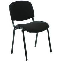 Stacking Office Chair - Meeting/Conference Room - Fabric/Mesh - ISO