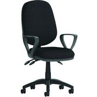 Ergonomic Home/Office Chair - Mobile - Fabric/Mesh Backs - Eclipse+III