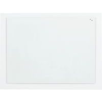 White Write-on Magnetic Glass Notice Board - Home/Office -HxW 1.2x1.8m