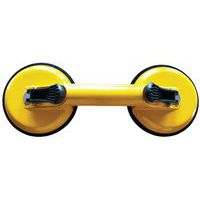 Aluminium double suction cup - Capacity 100 kg - Manutan Expert