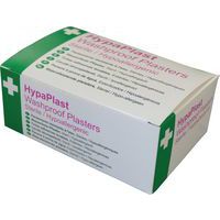 Packs Of 100 Plasters - Waterproof/Fabric