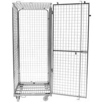 Safety roll container - 3 sides - Capacity 400 kg - Manutan Expert