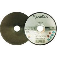 Deburring disc for steel and stainless steel - 6 mm thickness - Manutan Expert
