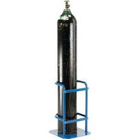 Gas Cylinder Storage Stand With Hinge Latch