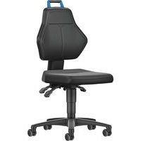 Workshop chair - Base with faux leather castors - Manutan Expert