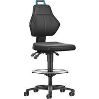 Workshop chair - High on self-locking castors - Manutan Expert