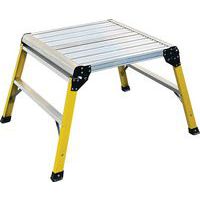 Werner Folding Work Platform - 0.5m High - Fibreglass - Mobile