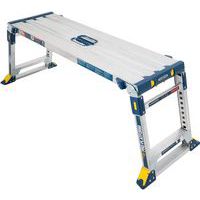 Werner Aluminium Work Platform - Height Adjustable - LxW 1.16x0.35m
