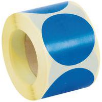 Roll of removable adhesive dots, dia. 50 mm - Manutan Expert