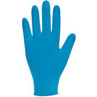 Blue Nitrile Disposable Food Gloves - Powder-Free - Polyco - Hygienic
