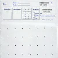 Opaque security bag for banknotes - Elami