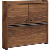 Hampstead Park Wall Desk Walnut