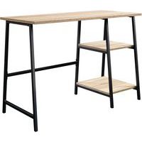 Industrial Style Single Bench Desk for Furniture and Workspace