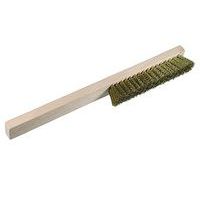 Osborn wire brush with wooden handle