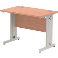 Impulse Rectangular Cable Management Desks for Office Furniture