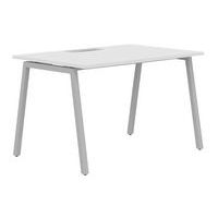 Misao straight desk 140 cm, A-shaped legs - Manutan Expert