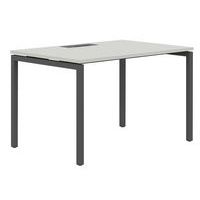 Misao straight desk 180 cm, U-shaped legs - Manutan Expert