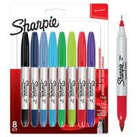 Sharpie Twin Tip permanent markers - Two tip sizes - Sharpie