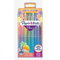 Flair tropical felt tip pen x 16 - Paper Mate