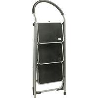 Foldable Step Ladder with Rubber Handrail for Safe and Easy Access