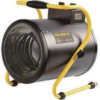 Industrial Drum Shape Fan Heater - 3kW Electric Portable Space Heaters