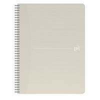 My Recup recycled wire-bound notebook, 210x297, 100 p, 90 g, 5x5 sq. - Oxford