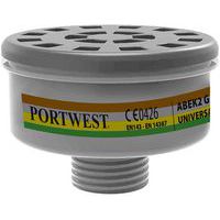 P926 ABEK2 Gas Filter Universal Thread - Portwest