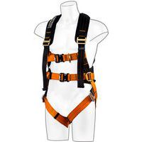 Black/Orange Full Body 3 Point Safety Harness - S/M/L/XL/XXL -Portwest