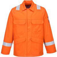 Orange Flame Resistant Workwear Coat/Jacket - Small-XXXL - Portwest UK