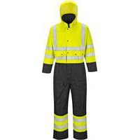 Portwest S485 Haute Visibilité Contraste Combinaison Imperméable Thermal Chaleur