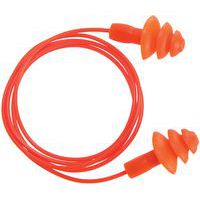 Reusable Corded Thermoplastic Ear Plugs - Orange - 50 Pairs - Portwest