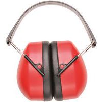 Red Or Yellow Foldable Ear Muff/Defenders In Bags - Portwest UK