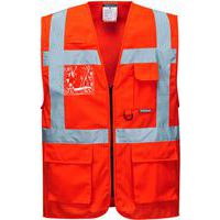 S476 Berlin High-Visibility Executive Vest - Portwest