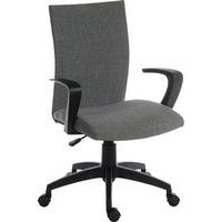 Comfort Office Chair - PU Swivelling Desk Chairs - Teknik Work Chairs