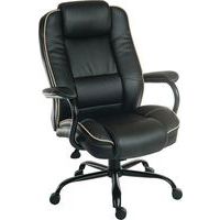 Leather Office Chair - Heavy Duty Comfort Chairs - Goliath Duo Teknik