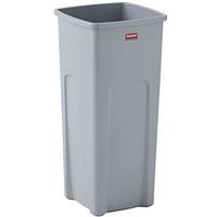 Untouchable 87-l square bin with venting channels - Rubbermaid